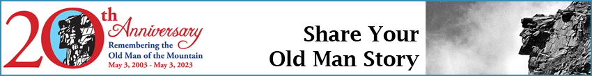 Twentieth Anniversary: Commemorating The Old Man of the Mountain